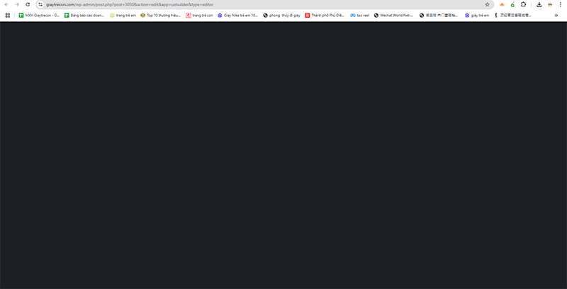 UX Builder trong Flatsome not Loading hoặc Not Showing hay Not Working